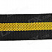 William Stylish Nylon Guitar Strap Belt - Yellow + Black