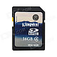 Genuine Kingston 16GB SDHC SD Memory Card (Class 4)