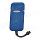 GT02A Portable Quadband Multi-Function GPS / GSM Vehicle Tracker - Blue