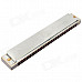 Suzuki 24-Hole C-Key Complex Tone Harmonica - Silver