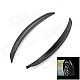 Universal Car Fender Flares Wheel Lip - Black (2 PCS / 33cm Length)