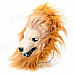 Lion Pattern Foam + Plush Mask for Cosplay / Halloween Costume - Yellow