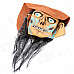 Scary Evil Scarecrow Mask for Halloween / Cosplay / Costume Party - Brown + Blue