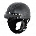 Cool Motorcycle Outdoor Sports Racing Half Helmet - Black