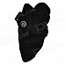 Motorcycle Sports Warm Neck Face Mask Veil Guard - Black