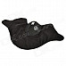 Motorcycle Sports Warm Neck Face Mask Veil Guard - Black