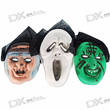 Halloween Scary Devil Masks (Assorted 3-Pack)