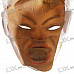Halloween Scary Devil Mask with Long White Hair (Gray)