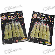 Halloween Glow-in-the-Dark GITD Devil's Fingers Attachments (20-Finger Pack)