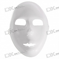 Halloween Scary White Mask (Adjustable)