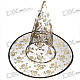 Halloween Witch's Pointy Hat (Golden)