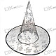 Halloween Witch's Pointy Hat (Silver)