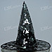 Halloween Witch's Pointy Hat (Silver)