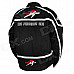 Pro-biker JK-05 Professional Polyester Motorcycle Riding Race Jacket - Black + White (Size L)