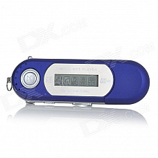 XP9143 1.2" Display USB Flash Drive Type MP3 Player w/ Microphone / FM (4GB / 1 x AAA)