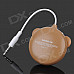 AOPU A-30 Bear Style Single-Channel Mini Speaker - Brown + White