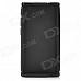 X Pattern Protective TPU Back Case for Ipod Nano 7 - Black