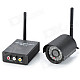 2.4GHz 100mW Wireless Receiver Kit w/ 24-LED Camera - Black