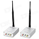 2.5GHz 2.5W Wireless Transmitter and Receiver Kit w/ Antennas - Silver