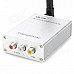 2.5GHz 2.5W Wireless Transmitter and Receiver Kit w/ Antennas - Silver