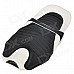 Fashion PU Leather Seat Cover for Yamaha - Black + White