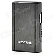 FOCUS JUNLANG Aluminum Alloy + Plastic Automatic Cigarette Case - Black