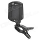 ET-33 Musical 1.2" Display Clip-On Tuner for Guitar / Bass / Violin / Ukulele - Black