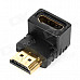HDMI Female to HDMI Male Adapter + HDMI Female to Mini HDMI Male Adapter Set - Black (2 PCS)