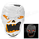 Halloween Spooky Mummy Style Doorbell w/ Talking Spider - White + Black (3 x AA)