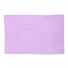 PVA Chamois Car / House Cleaning Towel Cloth - Purple (Size L)