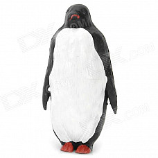 Decorative Cute Resin Penguin Toy - Black + White