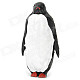 Decorative Cute Resin Penguin Toy - Black + White