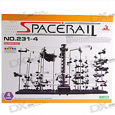 SpaceRail DIY Physics Space Ball Rollercoaster with Powered Elevator (26000mm Rail)