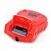 Mini Car Shape USB 2.0 Micro SD/TF Card Reader - Red