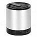 MKBS-004 Mini Bluetooth v3.0 + EDR 2.1-Channel Speaker w/ Strap - Silver + Black