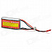 Wild Scorpion 7.4V 25C 1100mAh Li-Poly Batter Pack for R/C Model - Silver