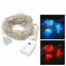 Mesh Style 8-Mode 8W 96-LED Multi-Color Light Decoration Lamp - Transparent (AC 220V)