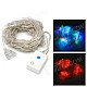 Mesh Style 8-Mode 8W 96-LED Multi-Color Light Decoration Lamp - Transparent (AC 220V)