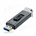 SSK FD223 High Speed USB 3.0 Flash Drive - Black + Silver (32GB)