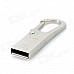 SSK SFD219 Keychain Style USB 2.0 Flash Drive - Silver (8GB)