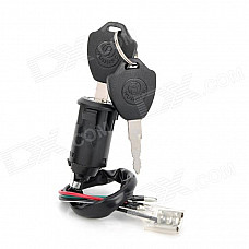 CYT Motorcycle Electrical Lock for Honda CG125 - Black