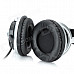 COSONIC CT-890 Super Bass Stereo Headphones w/ Microphone - Silver + Black