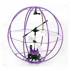 SH6041 3-CH Outer Space Flying Ball w/ Gyro - Purple