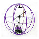 SH6041 3-CH Outer Space Flying Ball w/ Gyro - Purple