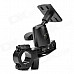 Universal Motorcycle Rotation Mount Holder for Cell Phone / GPS / Walkie Talkie - Black