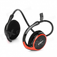 AX-610 Bluetooth V2.1+EDR Stereo Headset Headphones with Microphone - Black + Red