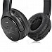 Shuaixian SX-907 Bluetooth v2.0 Stereo Headphones w/ Microphone - Black