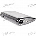 Chromed Stylish Glossy Butane Lighter with Protective Hard Case (OB003)