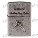 Weathered-Look Bolon Oil Lighter (Death Cross)