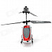 Rechargeable 2.5-CH IR Remote Controlled R/C Helicopter - Red + Black + Silver